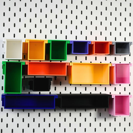 Clear Drawers for Ikea Skadis
