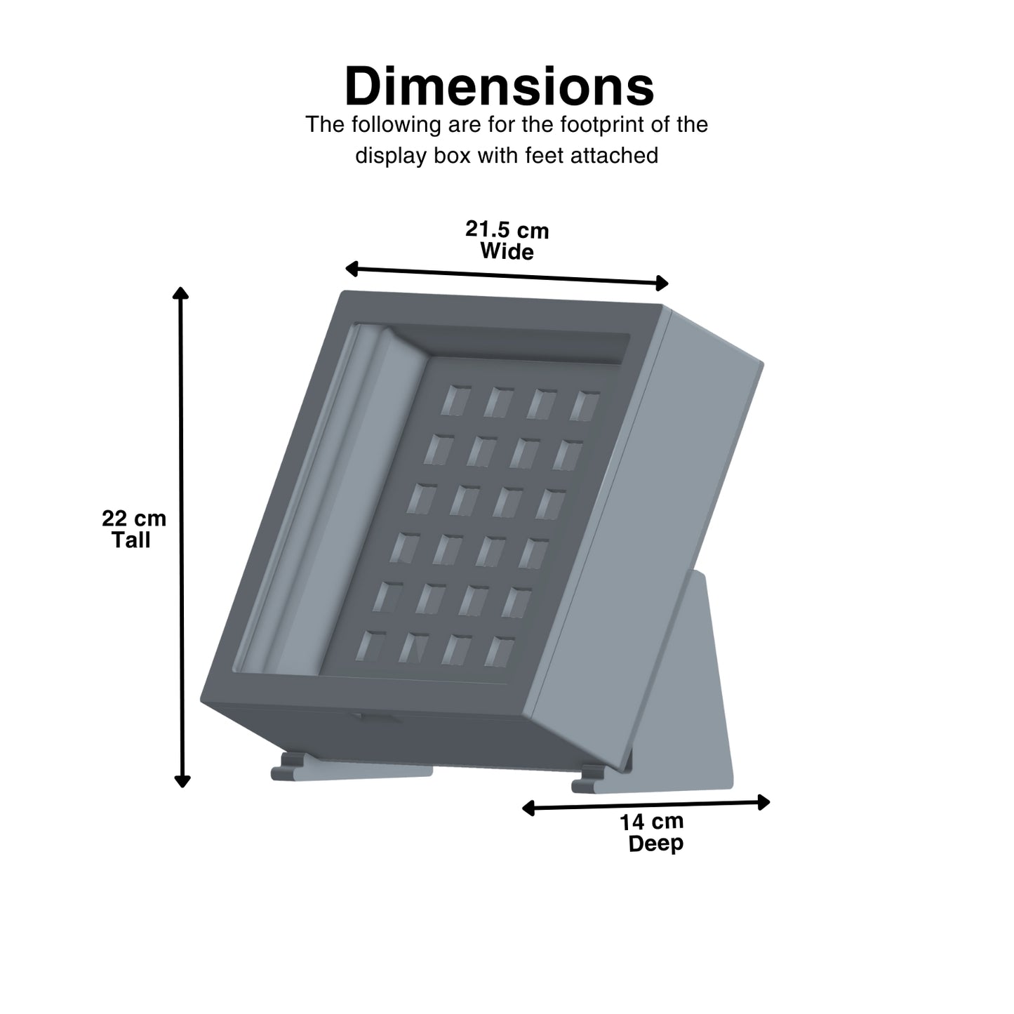 Artisan Keycap Box Large with Built-in Lights