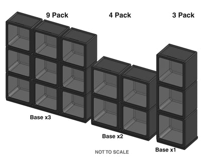 Stackable Switch Storage Boxes