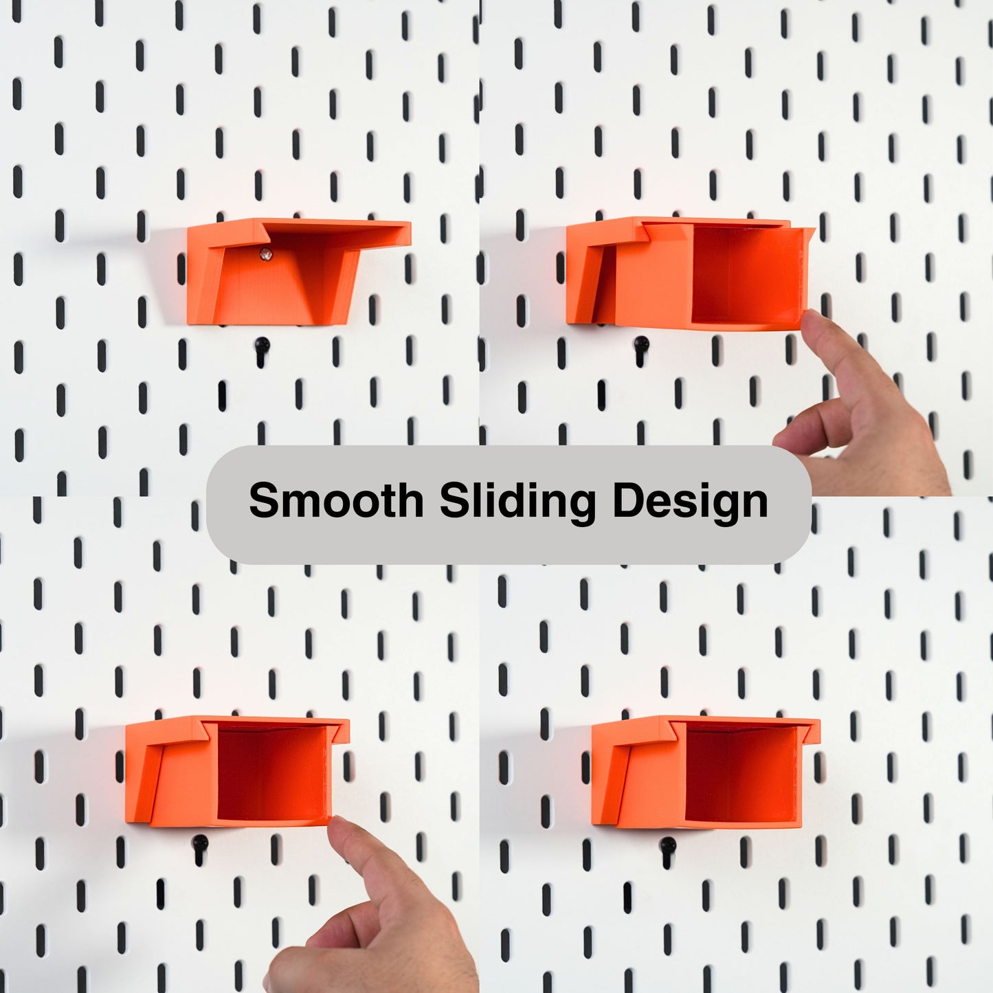 Clear Drawers for Ikea Skadis