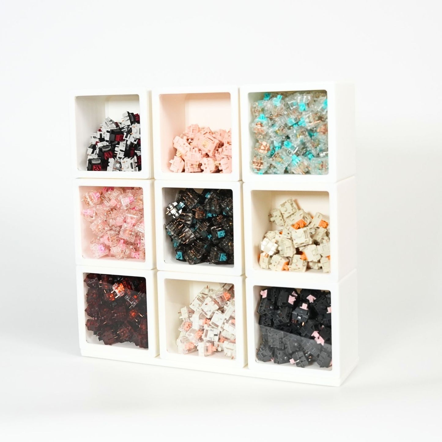 Stackable Switch Storage Boxes