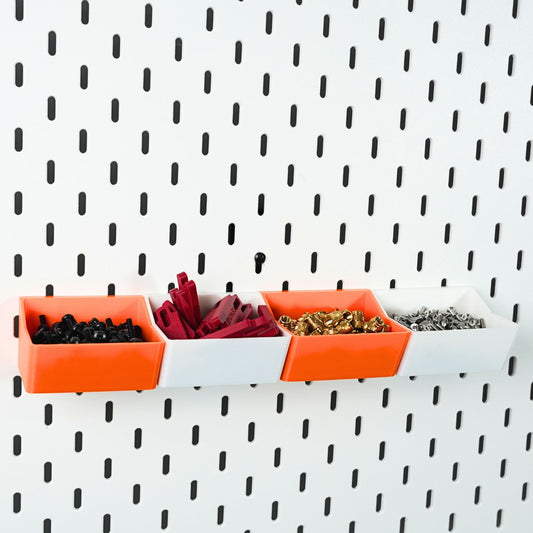 Lipped Bins for Ikea Skadis