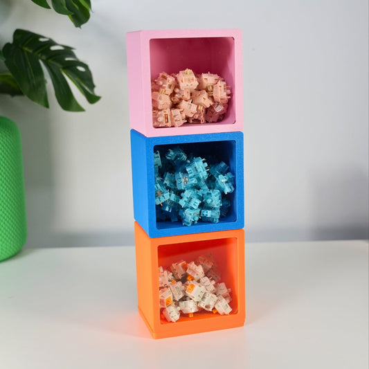 Stackable Switch Storage Boxes