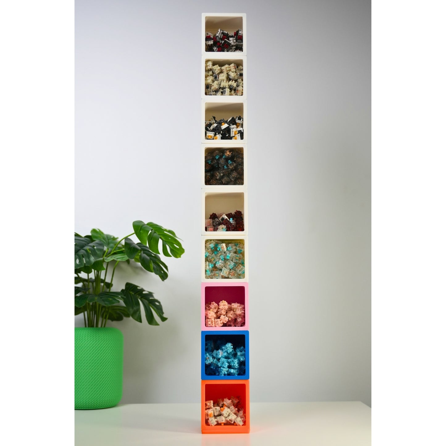 Stackable Switch Storage Boxes