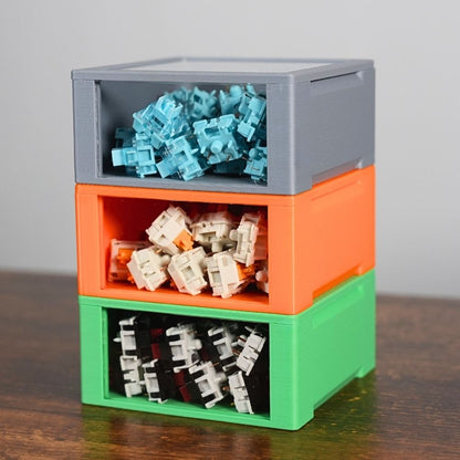 Magnetic Stackable Storage Bins