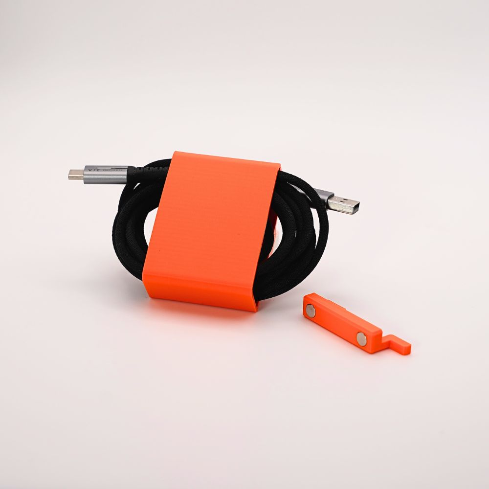 Cable Ties with Magnetic Mount for Ikea Skadis