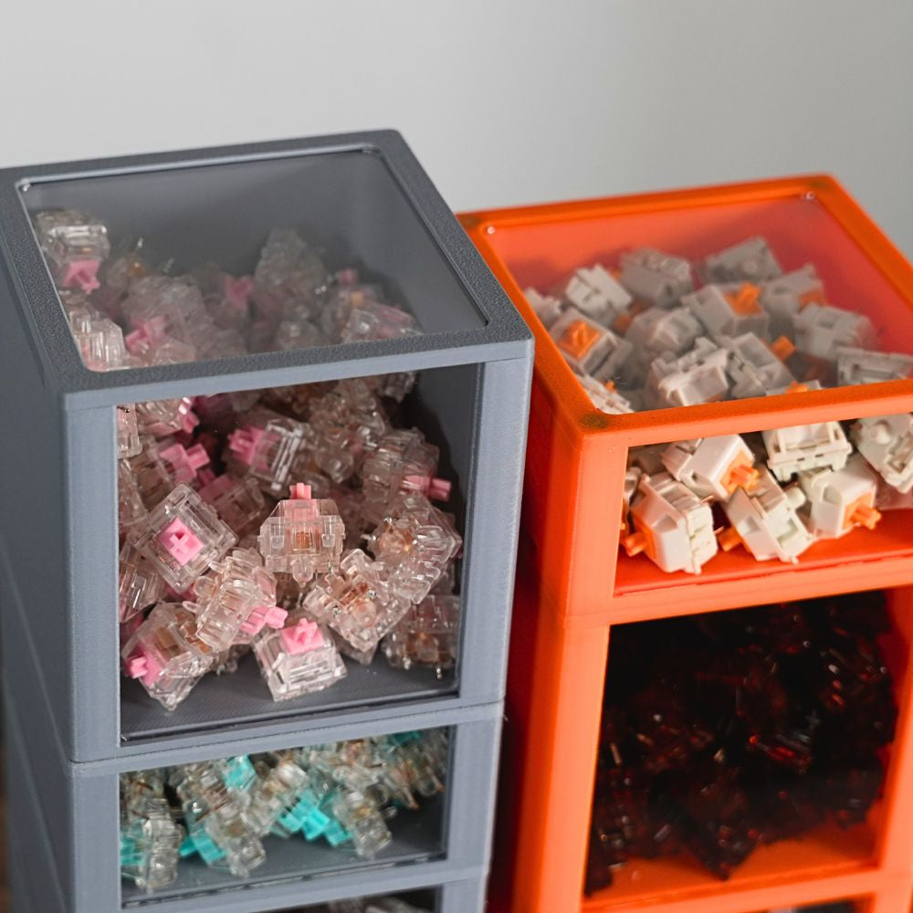 Magnetic Stackable Storage Bins