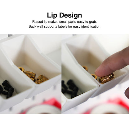 Lipped Bins for Ikea Skadis