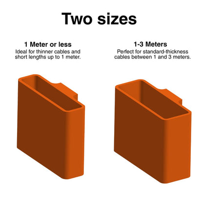 Cable Ties with Magnetic Mount for Ikea Skadis